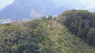 DJI MAVIC 4K 空拍 台灣 南投 獵人古道 Taiwan Aerial Drone Video Nantou Hunter trail 20170122