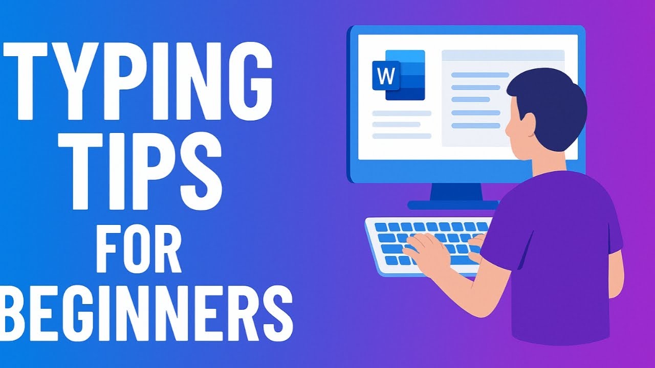 Typing Tips For Beginners Youtube