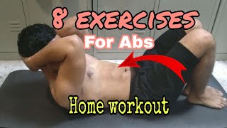 Paano magkaroon ng 6 packs abs? || Home abs workout no equipment