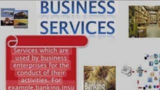 Business Services  (part 1) (class 11) Business studies subject