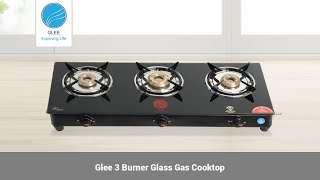 Ezmall | Glee Premium Toughened Glass Cooktop