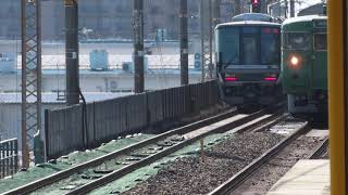 新快速通過＠湖西線小野駅