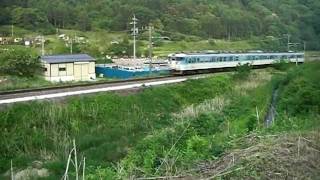 中央本線115系長野行　辰野－信濃川島間通過