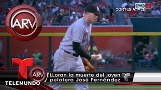 El mensaje de José Fernández que hoy resulta revelador | Al Rojo Vivo | Telemundo