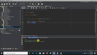 HOW TO CREATE OBJECTS IN JAVA NETBEANS