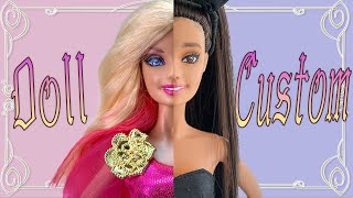 ドールカスタム～バービーがアリアナ・グランデ風に大変身～Doll custom~ Barbie transforms into Ariana Grande style~