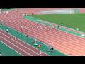 2016年度　兵庫ユース　1年男子100m決勝（ 2.3）