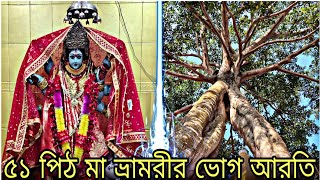 ৫১ পিঠ মা ভ্রামরি দেবীর ভোগ আরতি // Maa Vramori Devi Jalpaiguri // BLK Vloger