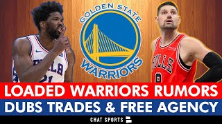 LOADED Warriors Rumors: SIGN Nikola Vucevic? Joel Embiid Trade? Sign Kristaps Porzingis? Kai Sotto