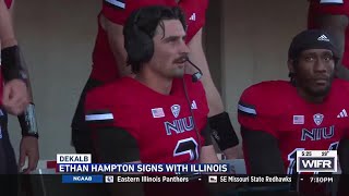 Former NIU QB Ethan Hampton transfers to Illinois