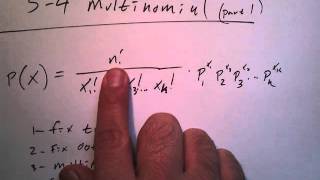 5 4 Multinomial Def