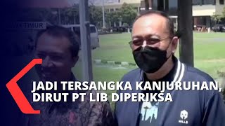 Momen Dirut PT LIB, Akhmad Hadian Lukita Datangi Mapolda Jawa Timur untuk Jalani Pemeriksaan