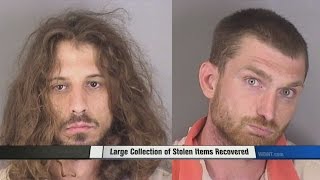 Large Collection of Stolen Items Recovered