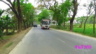 Khulna To Jessore Beautiful Highway Road In Bangladesh