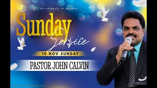 CHRIST HOUSE OF WORSHIP||SUNDAY SERVICE || 10th NOVEMBER 2024||