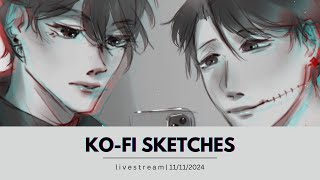 Ko-Fi Sketches ✍ 11/11/2024