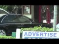 Rick Ross Spotted In His Black Maybach 57S In South Miami Beach, FL, USA