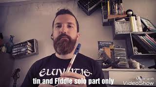 Catvrix Eluveitie Evocation II tin whistle solo part cover