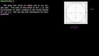 2 Computing Pi via monte carlo techniques