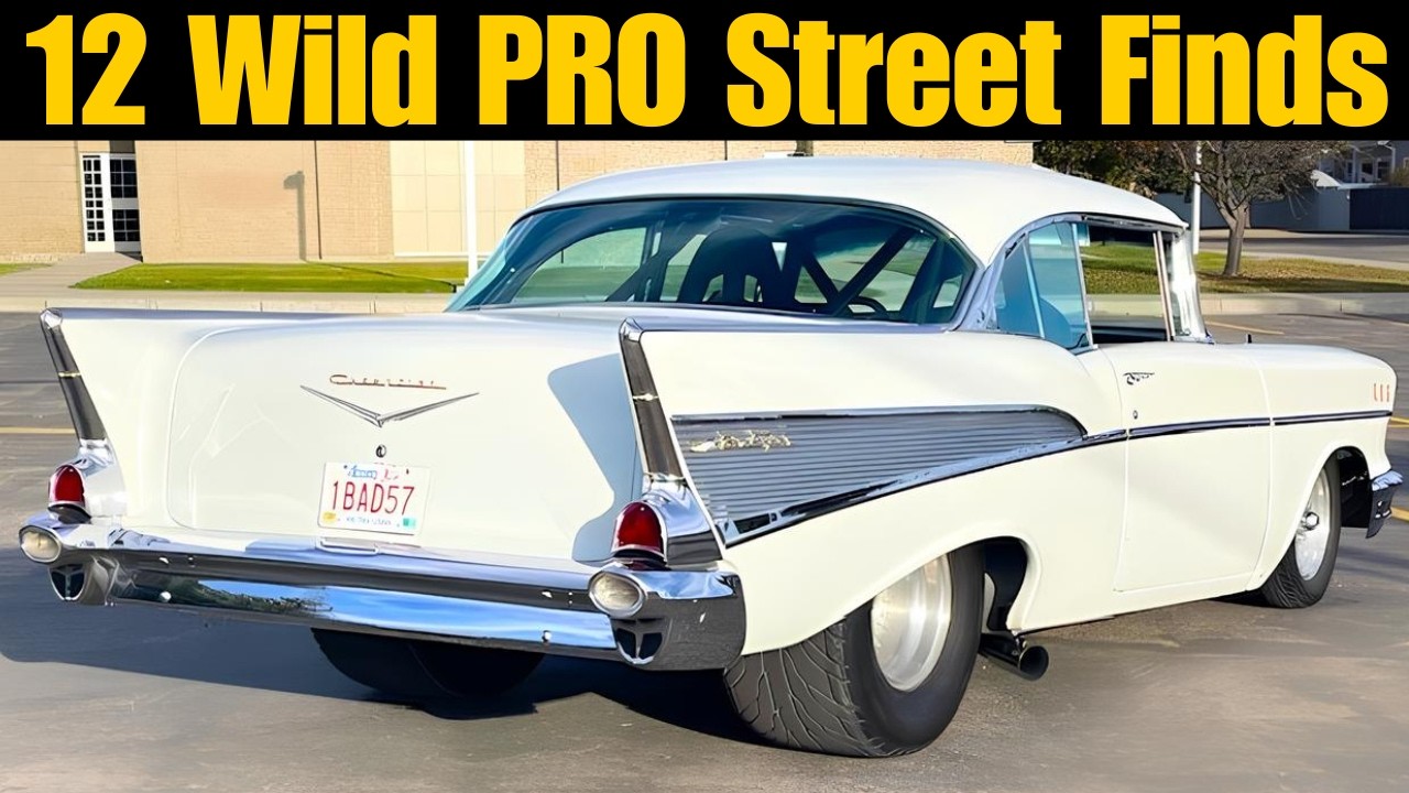 12 Wild Pro Street Vehicles For Sale The Ultimate Road Kings Youtube