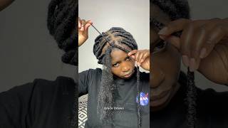 Individual Crochet Faux Locs Wrapping Method| How To Crochet Locs With No Loop| Faux Locs Braids