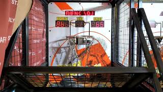 (第四關失誤多😮‍💨)迷你街頭籃球機865分 street basketball arcade 865 point