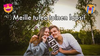 Meille tulee toinen lapsi!❤️😭 | Läheisten reaktioita🥰