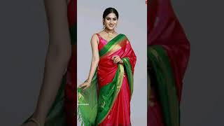 Beautiful Swasika Vijay cute saree look/actress Malayalam/Malayalam cinema/Tamil actress/ Seetha