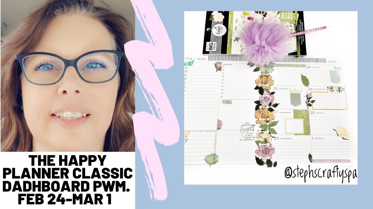 Happy Planner 2022 Dashboard Layout Guluaero