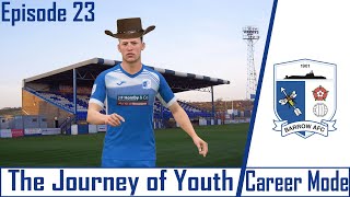 FIFA 21 CAREER MODE | THE JOURNEY OF YOUTH | BARROW AFC | EPISODE 23 | VAQUERO SPURS US ON!