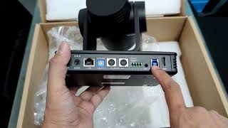 Murah !! PTZ 4K Camera Minrray UV210 12x Zoom  ( Test and Unboxing )