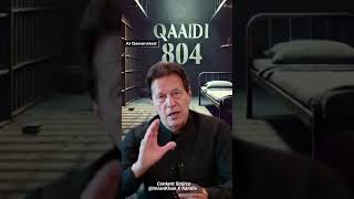 عمران خان کا آرٹیفشل انٹیلیجنس کی مدد سے جیل سے دیا گیا پیغام