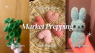 Spring crochet🌸Market prepping🧶 New patterns🌿