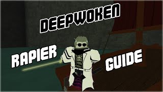 Deepwoken - Rapier Guide