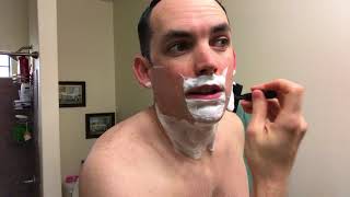 PAA Clubguy Shave with Razorock Plissoft and The General