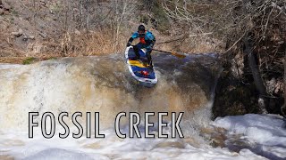 Paddling Fossil Creek at 300 CFS (Feb 25, 2023)