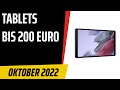 TOP-7. Die besten Tablets bis 200 Euro. Test & Vergleich. Oktober 2022 | Deutsch