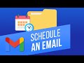 How to Schedule an Email in Gmail | Schedule an Email to Send Later