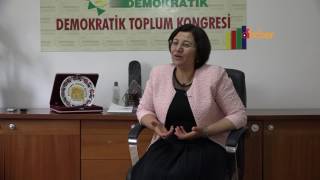 DTK Eşbaşkanı Leyla Güven: Çözümün gerçek muhatabı Öcalan'dır