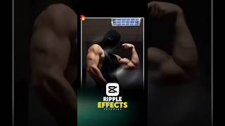How to edit Ripple effect tutorial Capcut | Capcut Trending 4k transition tutorial #shorts #capcut