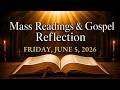 Today's Catholic Mass Readings — Friday, June 5, 2026 | Saint Boniface | Gospel Reflection