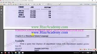 05 SQL SELECT Statement Part 4 Using Arithmetic, Relational and Logical Operators