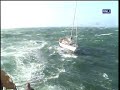 rosslare harbour rescue three men on a yacht amidst hurricane ophelia