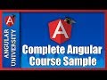 💥 Angular Tutorial - The Complete Angular With Typescript Course - Sample Lessons