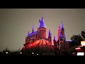 2019 大阪環球影城 哈利波特｜燈光秀｜ universal studio japan harry potter magic light show 2019