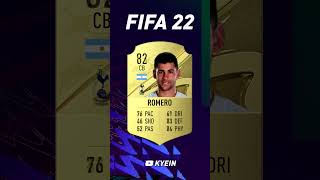 Cristian Romero - FIFA Evolution (FIFA 18 - FIFA 23)