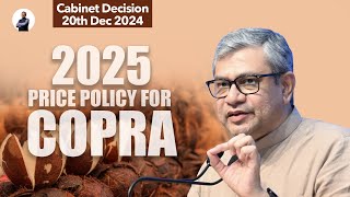 Increased MSP for Copra farmers for season 2025 l Cabinet Decision