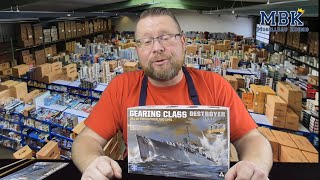 MBK unboxing #565 - 1:700 Gearing Class Destroyer - USS-DD743 Southerland 1945 + Bonus (Takom 7057)