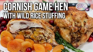 Cornish Game Hen with Wild Rice Stuffing