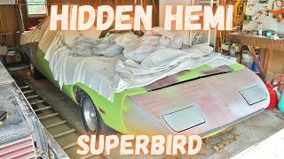 FOUND!  Garage Find HEMI Superbird!